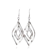 Boucles d’Oreilles Pendantes Alice – Argent 925