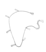 Chaîne de Cheville Infini Argentée – Acier Inoxydable 316