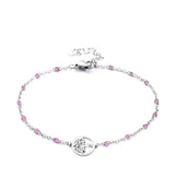 Bracelet Arbre de Vie Rose – Acier Inoxydable