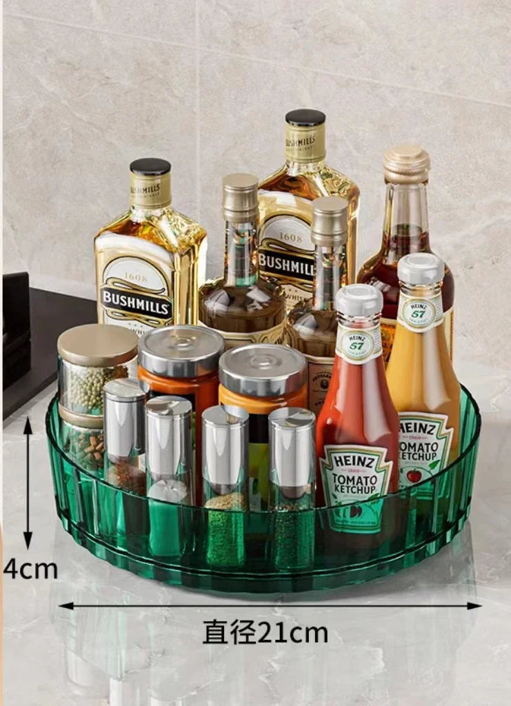 Plateau de rangement rotatif 360°