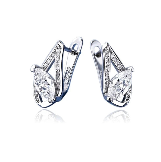 Boucles d’Oreilles Cécile – Argent 925