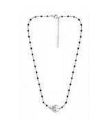 Collier Arbre de Vie Noir & Argenté – Acier Inoxydable