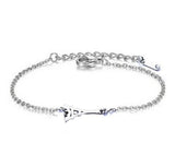 🗼 Bracelet Tour Eiffel Argenté – Acier Inoxydable 316