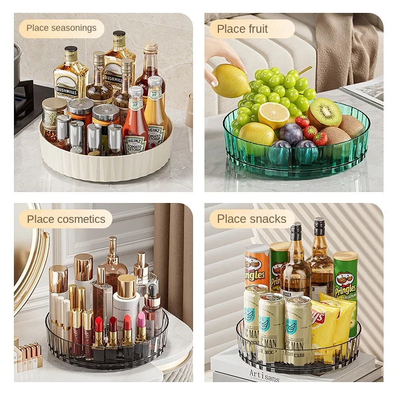 Plateau de rangement rotatif 360°
