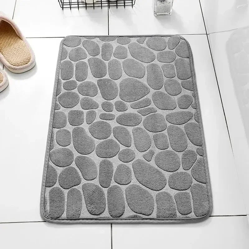 Tapis de bain en microfibre gaufrée