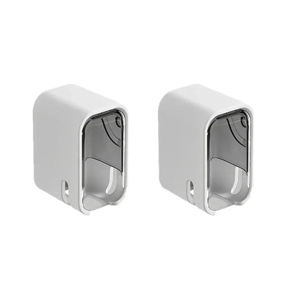 Porte-brosse à dents mural à clapet — lot de 2